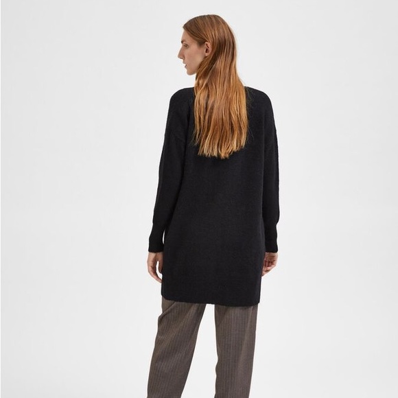 NWT Selected Femme Long Knitted Cardigan - Picture 3 of 8